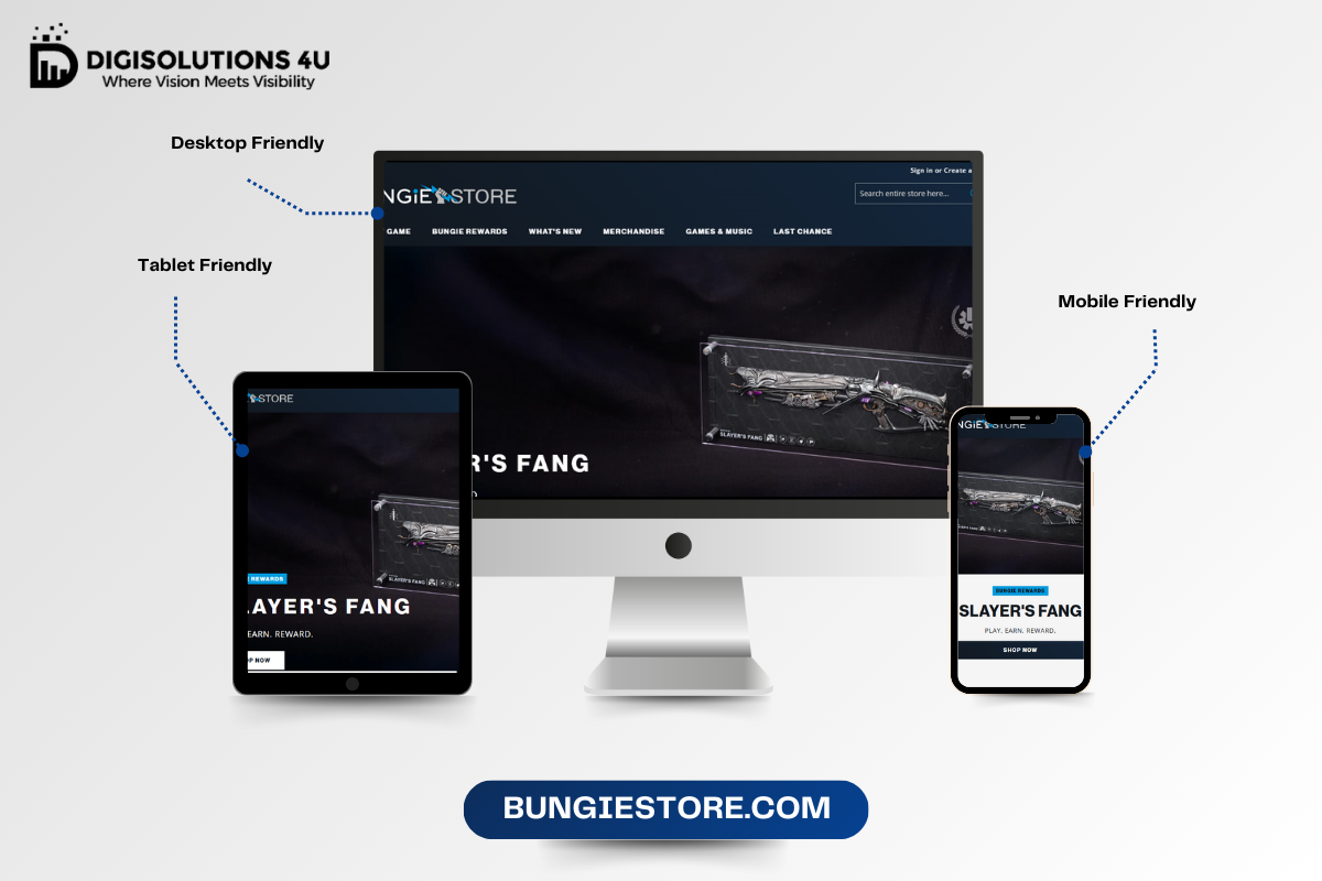 Bungie Store Shopify store