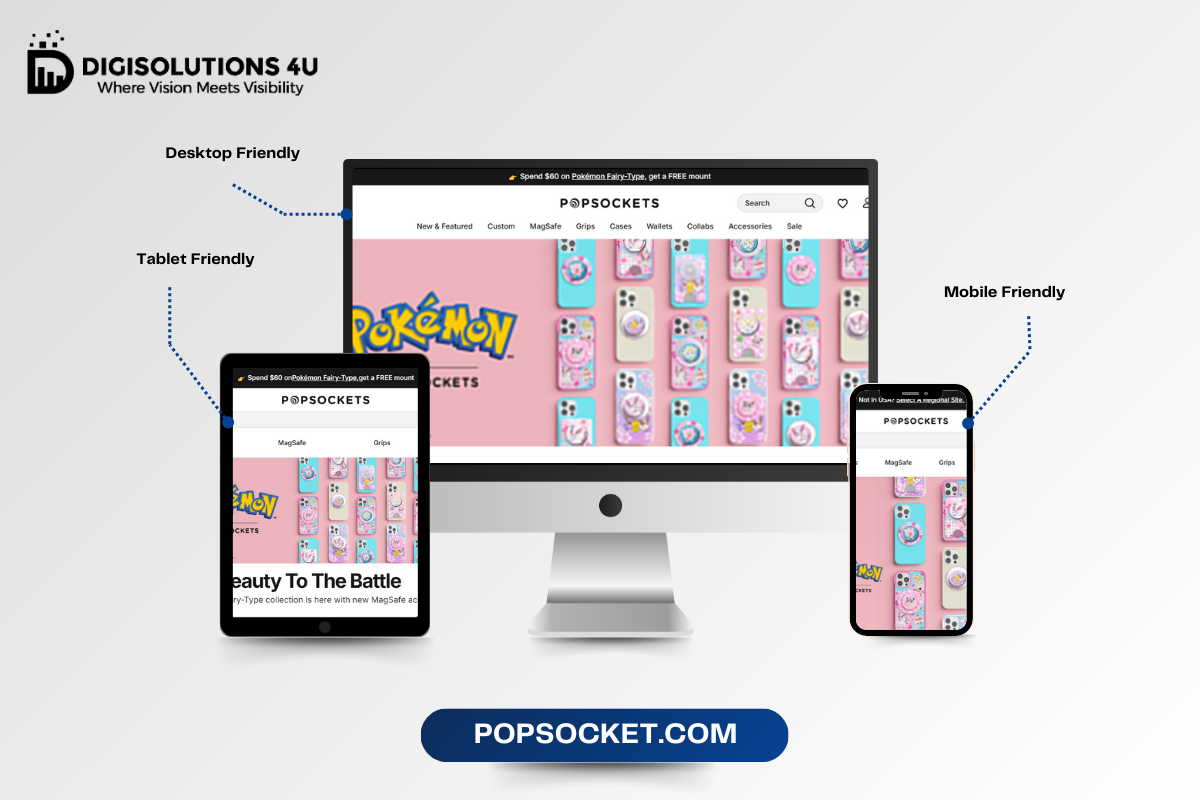 PopSockets Shopify store